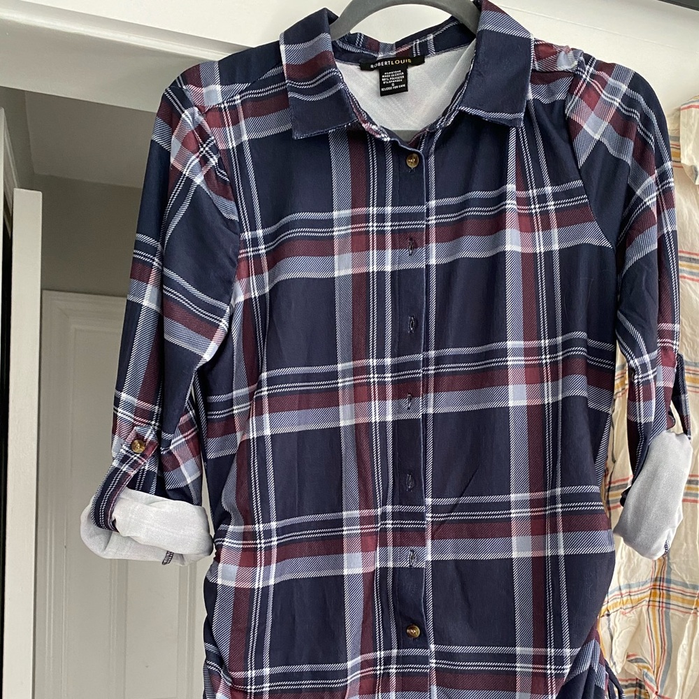 Robert Louis button down flannelette
